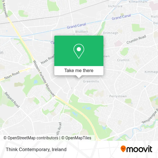 Think Contemporary map