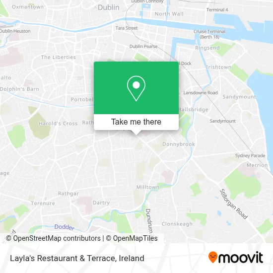 Layla's Restaurant & Terrace map