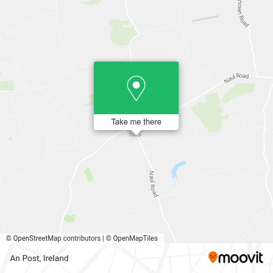 An Post map