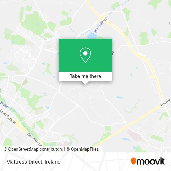 Mattress Direct map