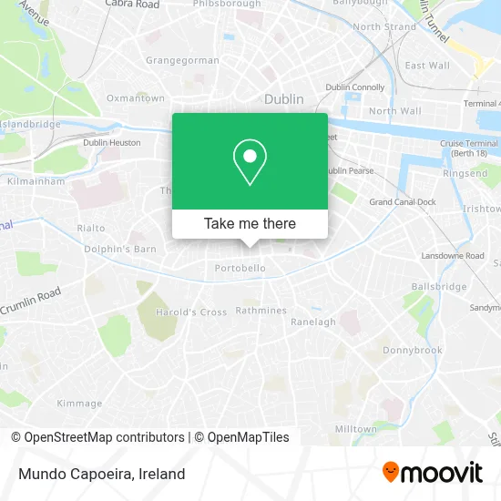 Mundo Capoeira map