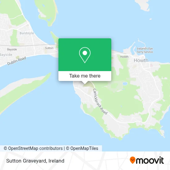 Sutton Graveyard map