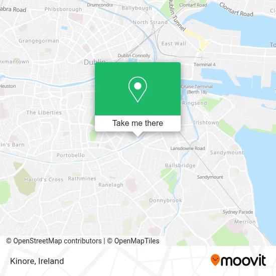 Kinore map