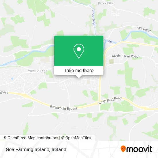 Gea Farming Ireland map