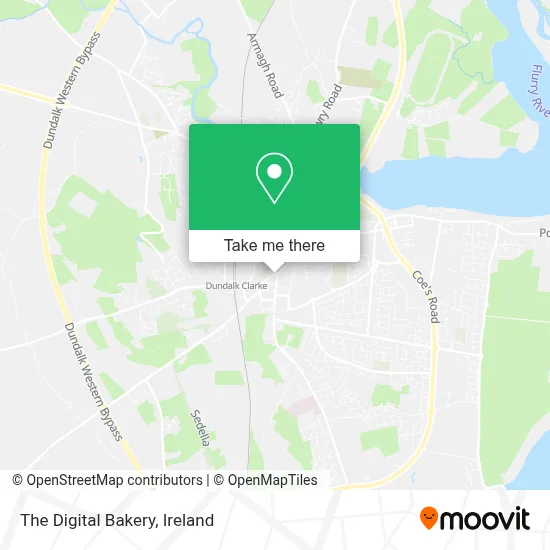 The Digital Bakery map