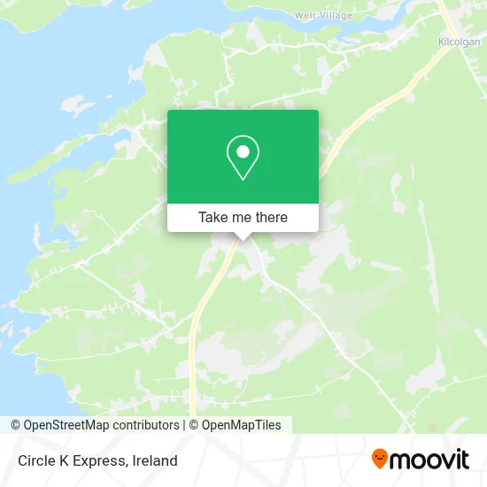 Circle K Express map