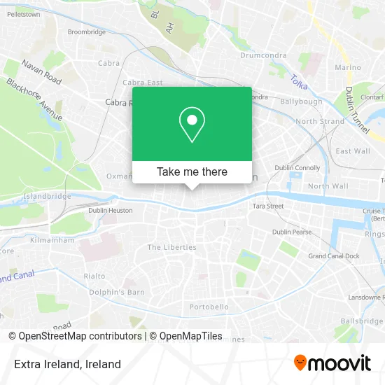 Extra Ireland map