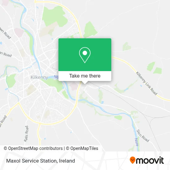 Maxol Service Station map