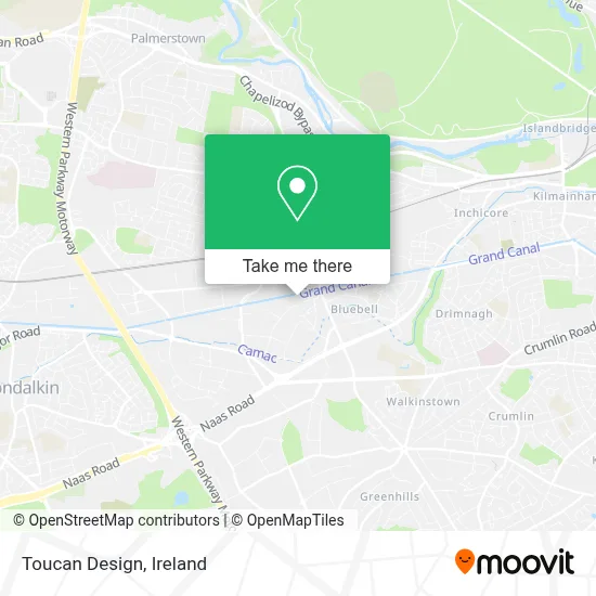 Toucan Design map