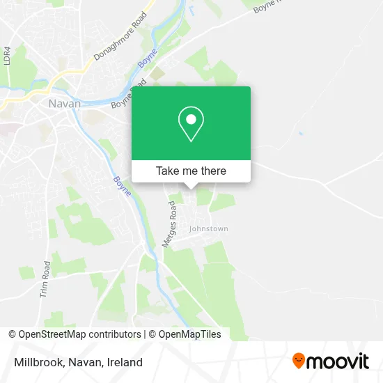 Millbrook, Navan map