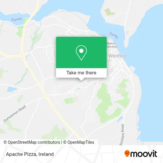 Apache Pizza map