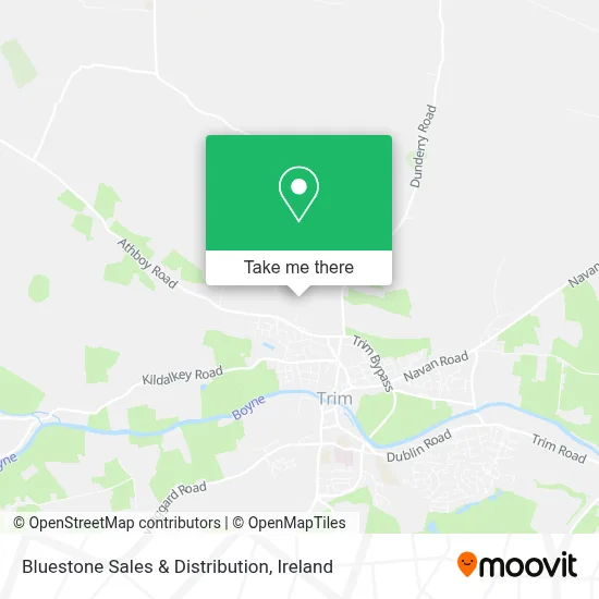Bluestone Sales & Distribution map