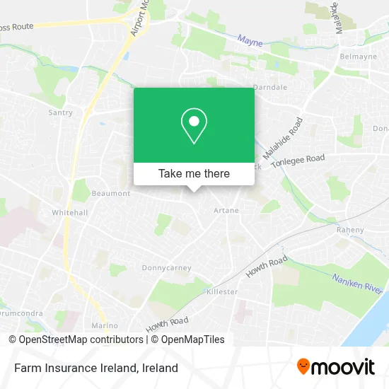 Farm Insurance Ireland map