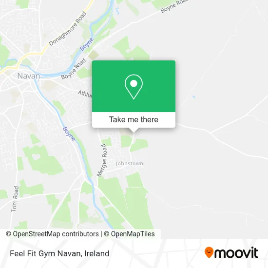 Feel Fit Gym Navan map