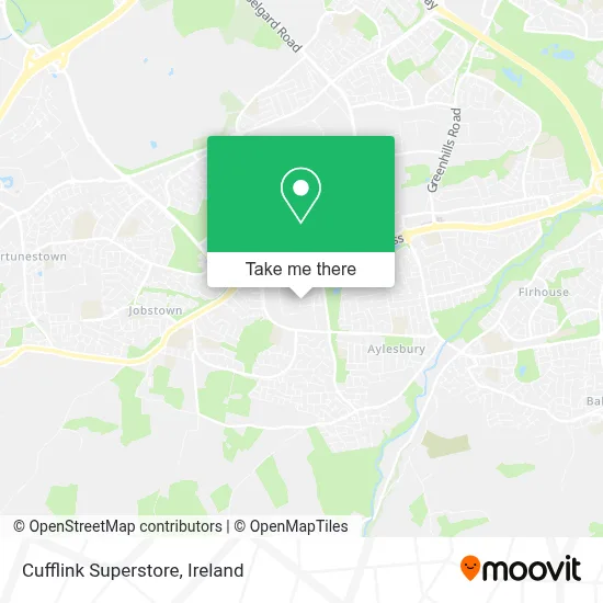 Cufflink Superstore map