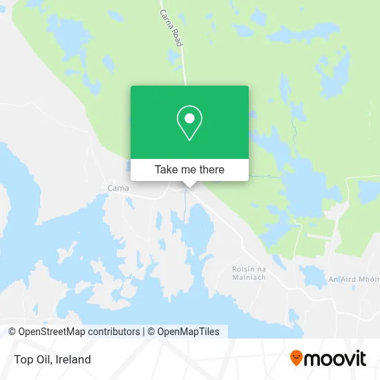 Top Oil map