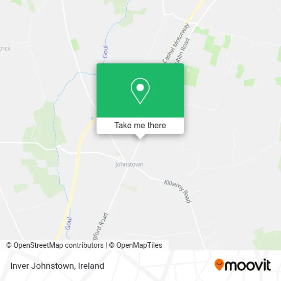 Inver Johnstown map