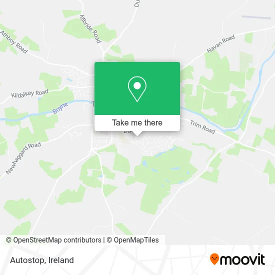 Autostop map