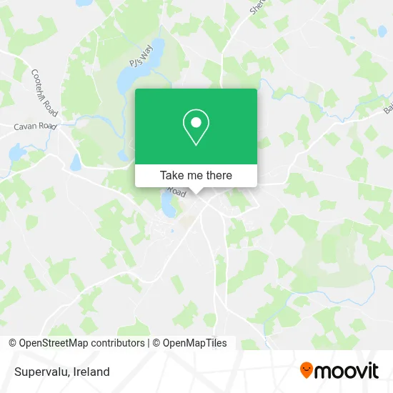 Supervalu map