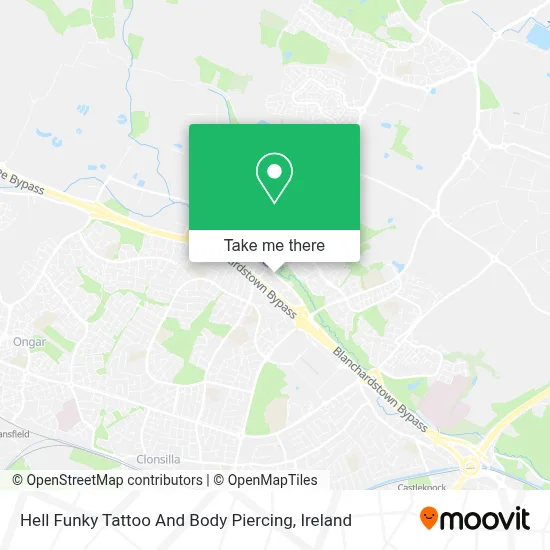 Hell Funky Tattoo And Body Piercing map