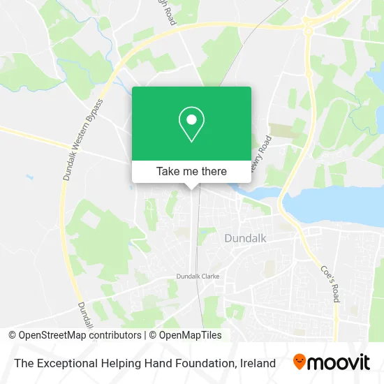 The Exceptional Helping Hand Foundation map