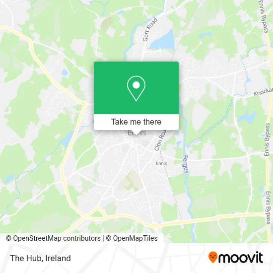The Hub map