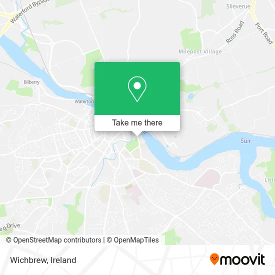 Wichbrew map