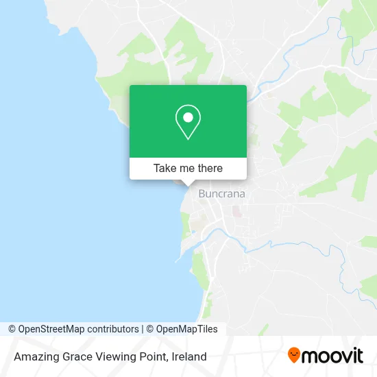 Amazing Grace Viewing Point map