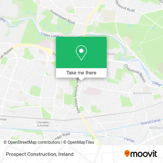 Prospect Construction map