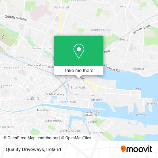 Quality Driveways map