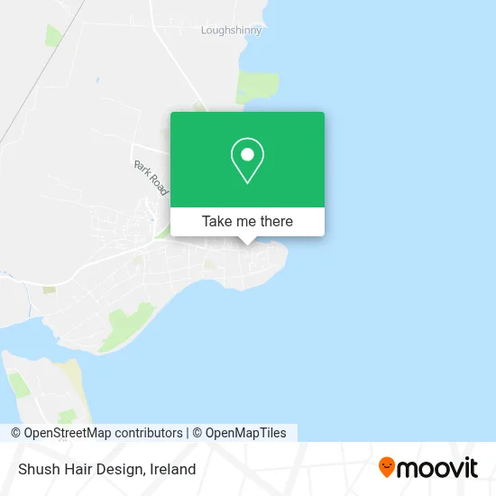 Shush Hair Design map
