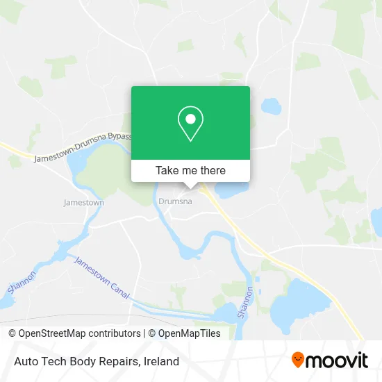 Auto Tech Body Repairs map