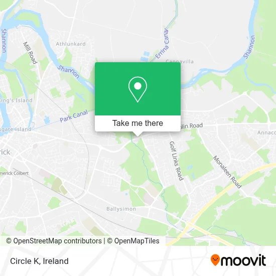 Circle K map
