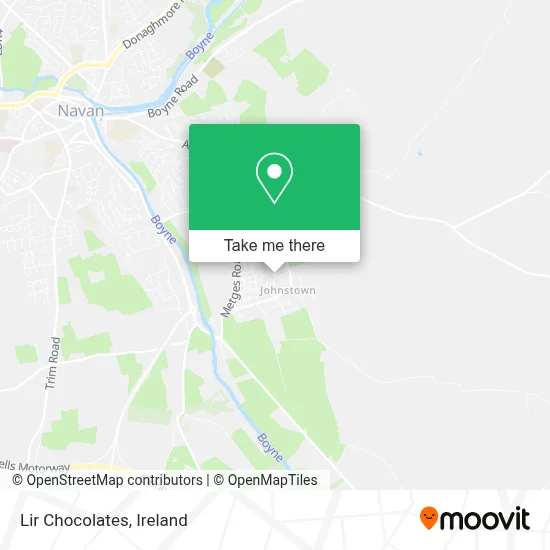 Lir Chocolates map