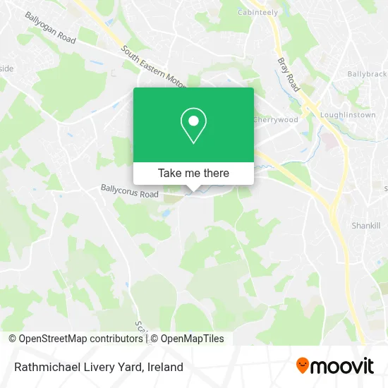 Rathmichael Livery Yard map