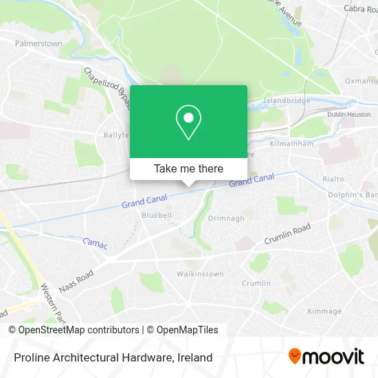 Proline Architectural Hardware map