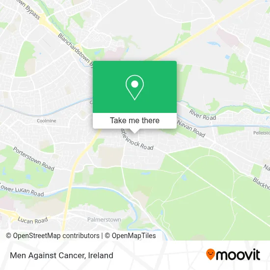 Men Against Cancer map