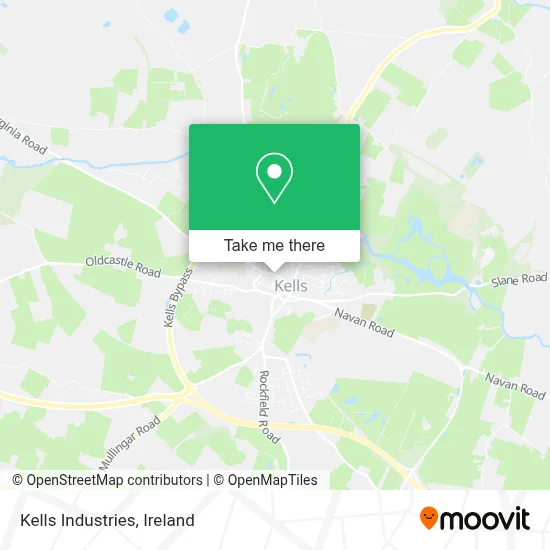 Kells Industries map