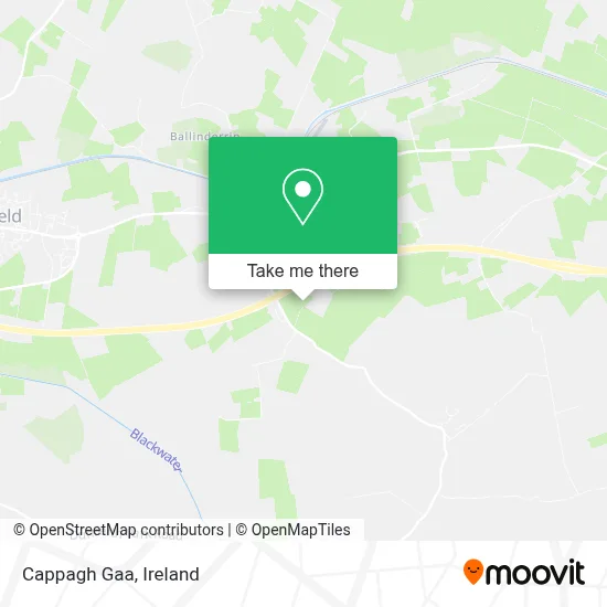 Cappagh Gaa map