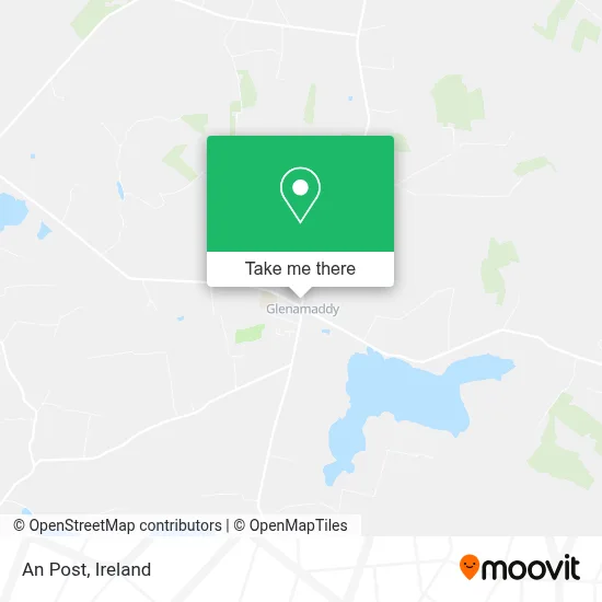 An Post map