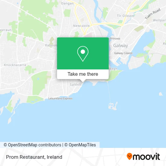 Prom Restaurant map