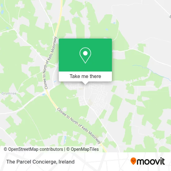 The Parcel Concierge map