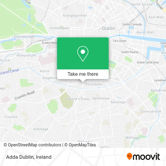 Adda Dublin map