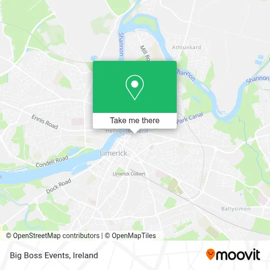 Big Boss Events map