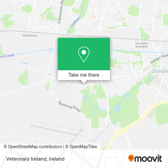 Veterinary Ireland map