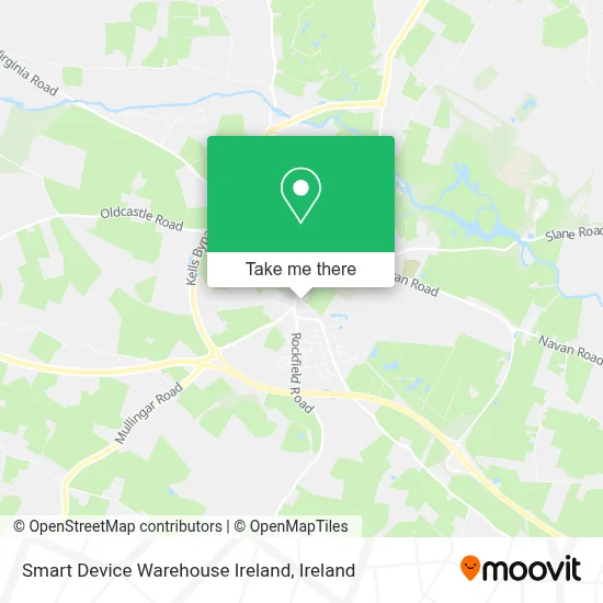 Smart Device Warehouse Ireland map
