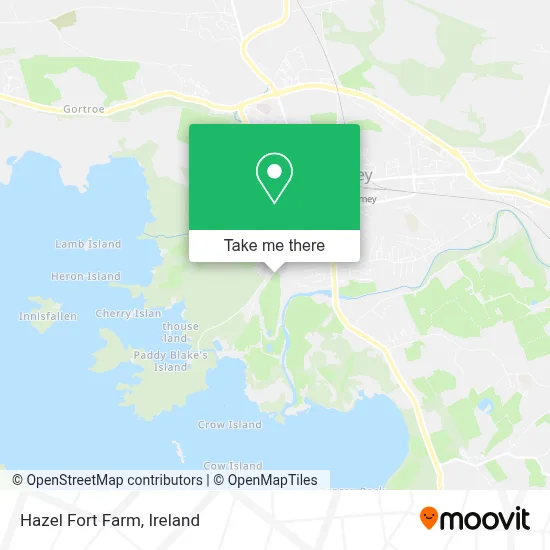 Hazel Fort Farm map