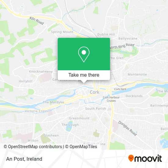 An Post map
