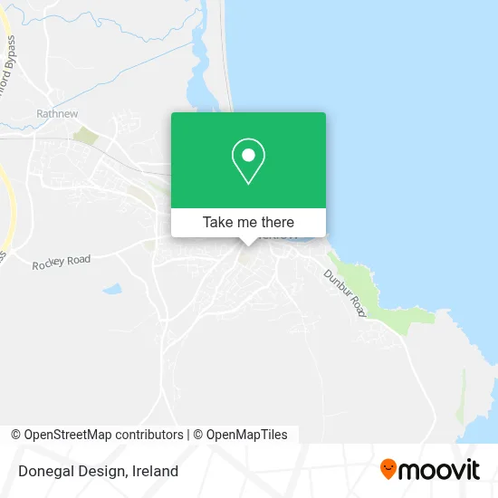 Donegal Design map