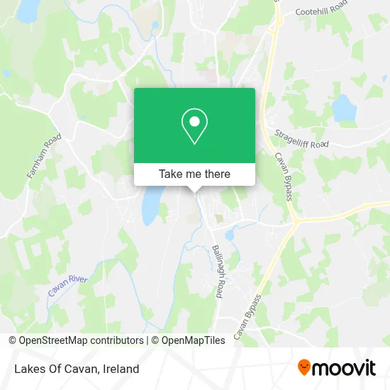 Lakes Of Cavan map